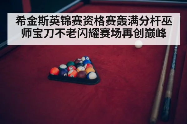 snooker cue