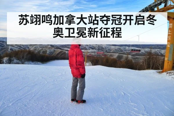苏翊鸣加拿大站夺冠开启冬奥卫冕新征程
