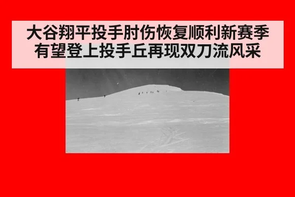 大谷翔平投手肘伤恢复顺利新赛季有望登上投手丘再现双刀流风采